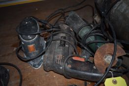 *Bosch PMF 180E Multi 230v, and a Black & Decker BD155RT Drill
