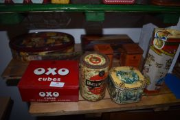 ~9 Vintage Tins
