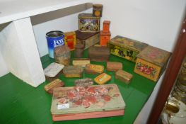 Collection of Vintage Tins