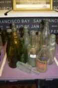 Victorian Beer Bottles, Codd Bottles, etc.