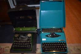 Vintage Bar-Lett and Smith Corona Typewriters