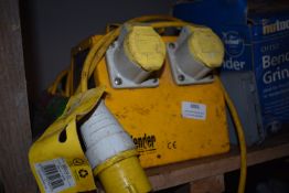 Defender 110v Splitter with Four Outlets