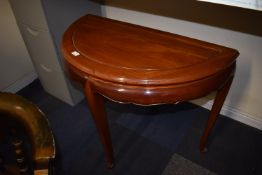 Half Moon Hall Table