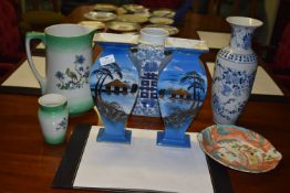 Seven Pieces of Oriental Pottery