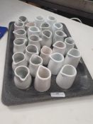 * approx 24 x small milk jugs