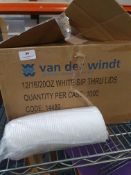 * boxed - white sip thru coffee cup lids