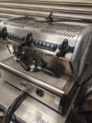 * LaSpazielle 2 group espresso coffee machine