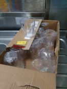 * boxed - 9oz plastic soda glasses