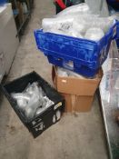 * 3 boxes with large quantity of domed lids