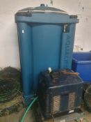 * Aqualife tank 2500L - with Aquamedia Titan 4000 cooler. Tank comprises of external tank, with