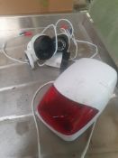 * 3 x CCTV cameras and alarm