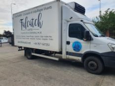 * IVECO 70C17 - 7.5 ton refridgerated van with stand-by hook up, with extra compressed air system