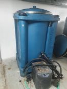 * Aqualife tank 2500L - with Hailea HC-1000A cooler. Tank comprises of external tank, with stackable