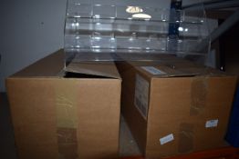 *Two Acrylic Trays for Unistand Office Organiser