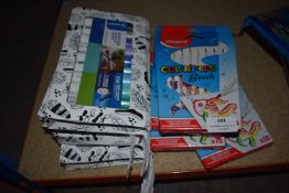 *Five Packs of Maped Felt Tip Pens, and Four Packs of Paint Markers