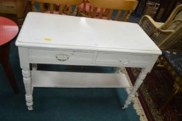 White Painted Hall Stand