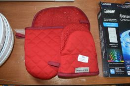 *Kitchenaid 3pc Oven Glove Set