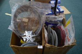 *Two Boxes of Washing Machine Spare Parts etc.