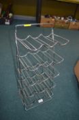 Chrome Wine Rack