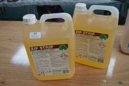 *2x 5L of Zip Strip Floor Polish Stripper