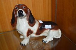 Hull Kingston Pottery Bassett Hound