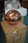 iLite Copper Effect Ceiling Light