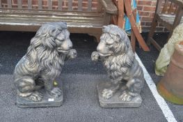 Ornamental Garden Lions