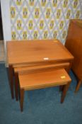 Nest of Three 1960's Teak Tables