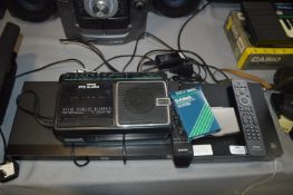 Samsung DVD Player, Pye Radio, Calculators, etc.