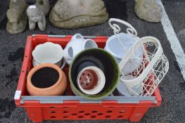 Planters and Pots, etc.