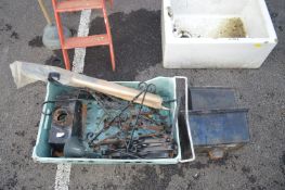 Rain Hoppers, Planter Brackets, and a Decorative B