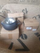 * 4 x cup with strainer