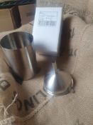 * 18 x S/S spit bottles