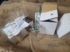 * tea glasses and glass tea pots