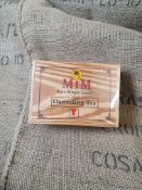 * boxed Darjeeling tea