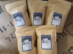 * 5 x 250g loose leaf tea selection - Nothing But Tea