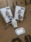 * 3 x robot hanging tea infusers