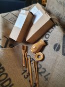 * 5 x sets of bamboo tea utentils