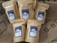 * 5 x 250g loose leaf tea selection - Nothing But Tea