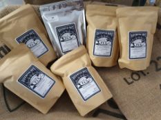 * 6 x 250g loose leaf tea selection - Nothing But Tea