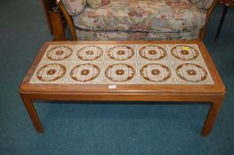 1970's Teak Tiled Coffee Table