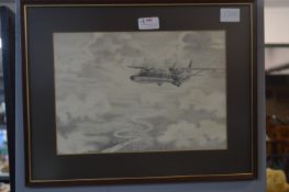 Original Pencil Sketch by C. Bowes