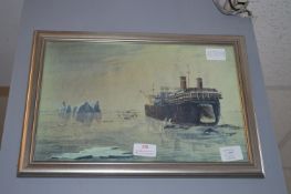 Whaling Scene Photograph by Clive Bowes