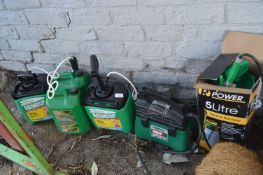 Roundup Weed Killer and Sprayers etc.