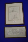Town Plans of Hull and Beverley by J. Walker 1835