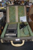 Small Case Containing Panasonic Portable Cassette