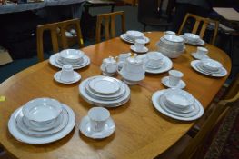 Noritake Equator Pattern Dinner Service 60+pcs