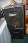 Pair of Peavey Audio Speaker