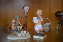 Two Goebel Child Figures