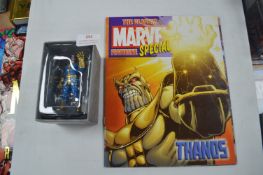 Marvel Figurine and Guide - Thanos